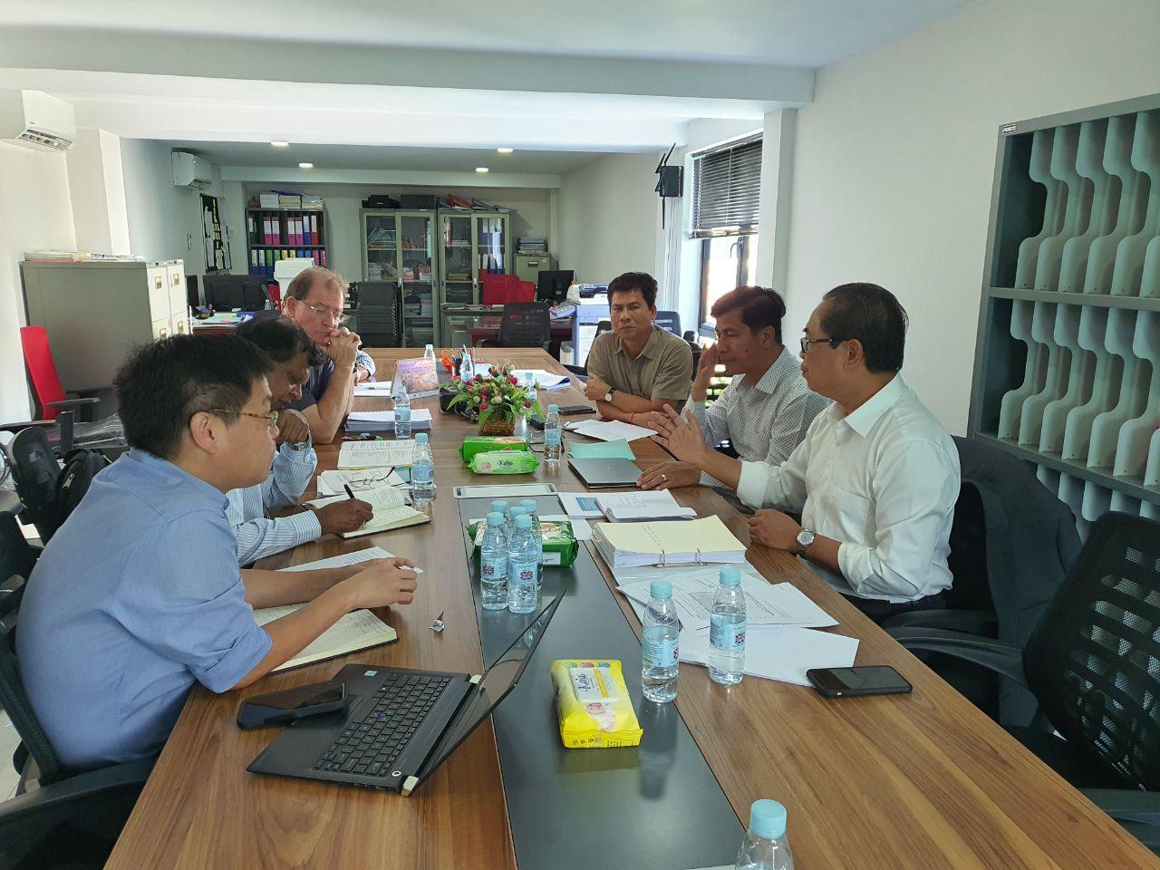 Meeting between ADB’s Mission Team with GDAHP and PMU