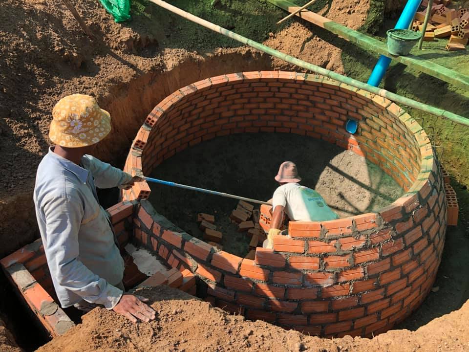 Biodigester plant and Compost hut extenstion in Takeo Province